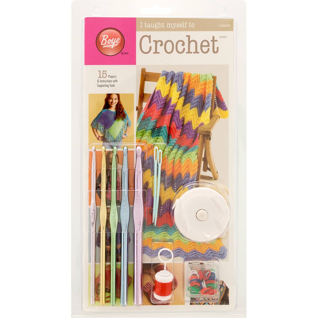 Buy the Boye® I Taught Myself to Crochet® Kit at Michaels